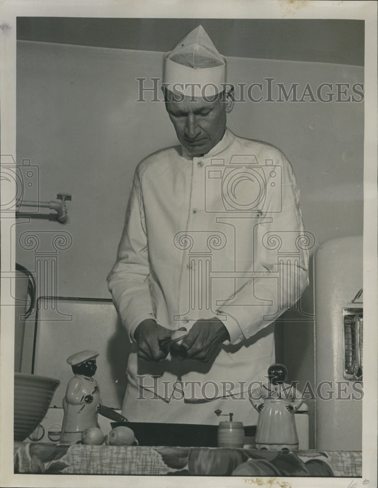 1953 Bradford Wickes Cooking at Home - Historic Images