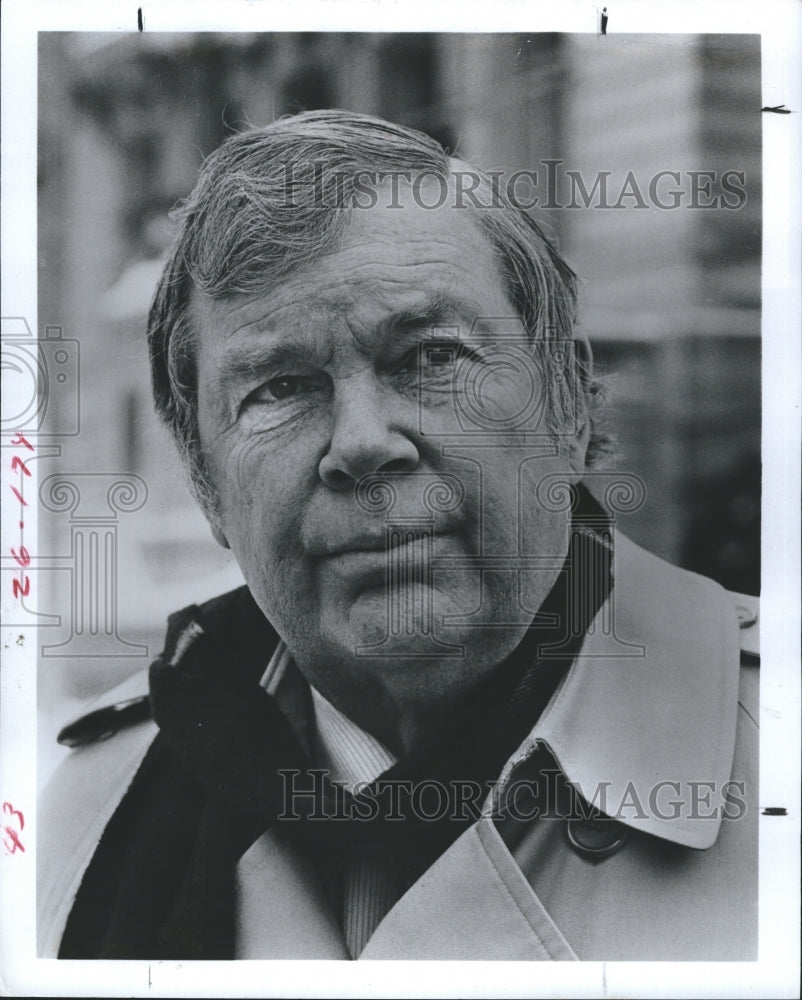 1985 Tom Wicker Associate Editor The New York Times - Historic Images