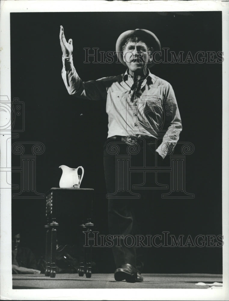 1974 James Whitmore in &quot;Will Rogers U.S.A.&quot; - Historic Images