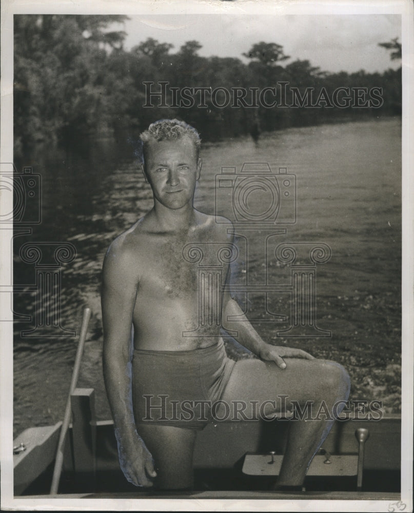 1950 Boatman of Wakulla. - Historic Images