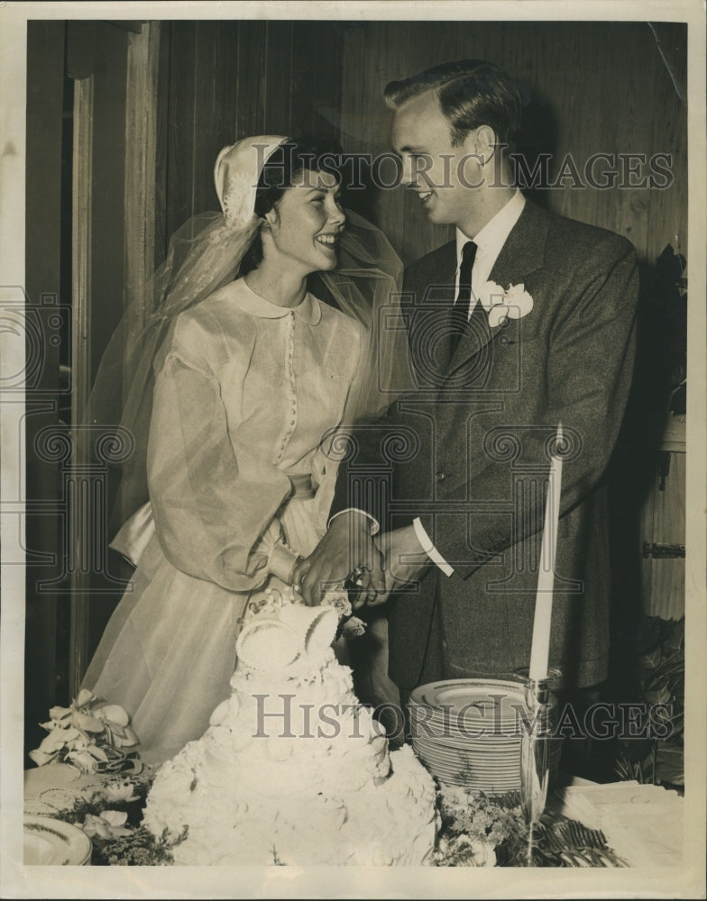 1950 Curtis Roosevelt Dall Robin Edwards Marriage - Historic Images