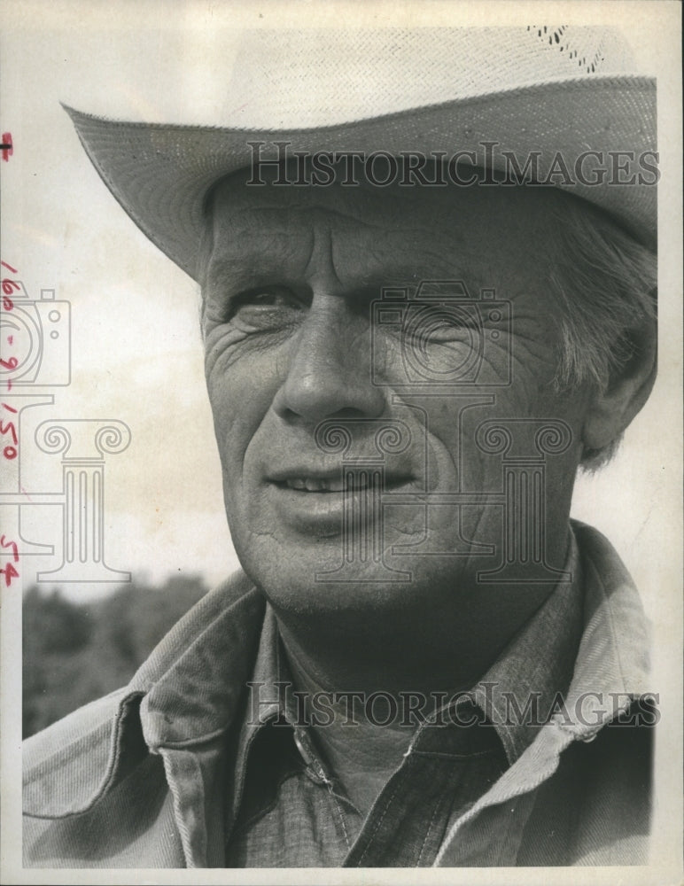 1973 Richard Widmark Actor BROCK'S LAST CASE - Historic Images