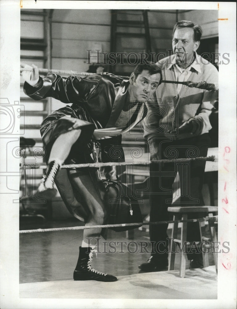 1970 Tony Randall Jack Klugman Actors THE ODD COUPLE - Historic Images