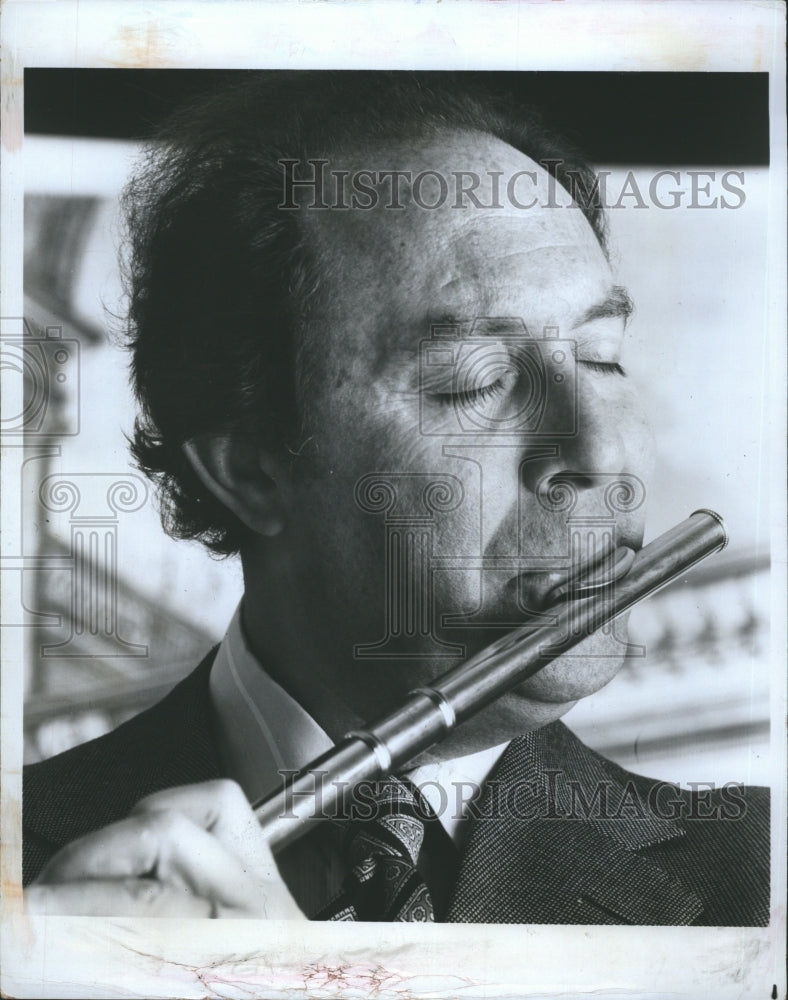 1984 Jean Pierre Rampal Flutist - Historic Images