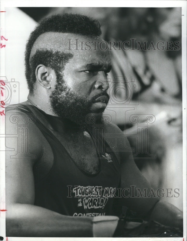 1984 Mr. T Stars CBS Television Movie The Toughest Man In The World - Historic Images