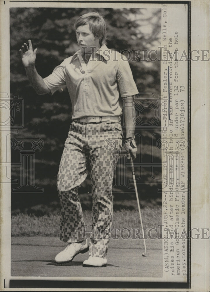 1973 Golfer Firrest Fezler in American Golf Classic - Historic Images