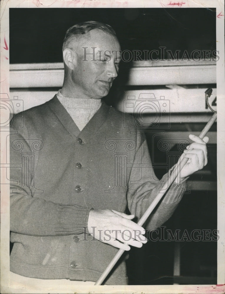 1958 Lew Tansky Wins Gasparilla Singles Tournament Billiards Contest - Historic Images