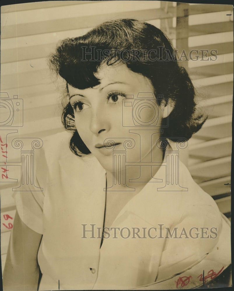 1942 Luise Rainer German Film Actress Movie Star - Historic Images