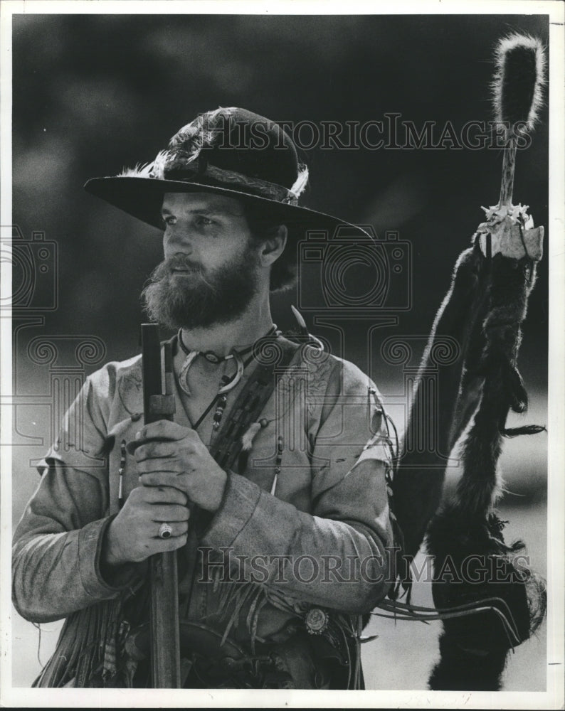 1981 Harold &quot;Broke Back&quot; Brown,Black Powder Muzzleloaders Rendezvous - Historic Images