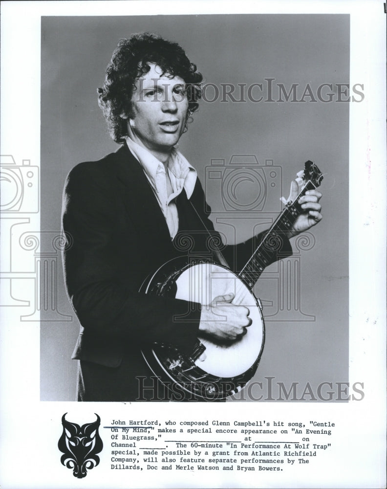 1979 John Hartford appears on &quot;An Evening of Bluegrass&quot; - Historic Images