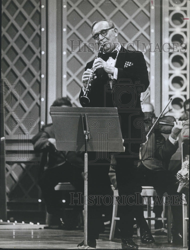 1975 Benny Goodman Band Leader EVENING AT THE POPS - Historic Images