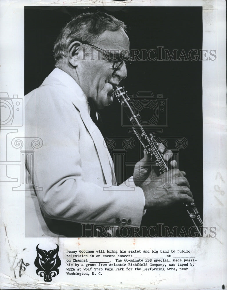 1978 Benny Goodman Band Leader - Historic Images