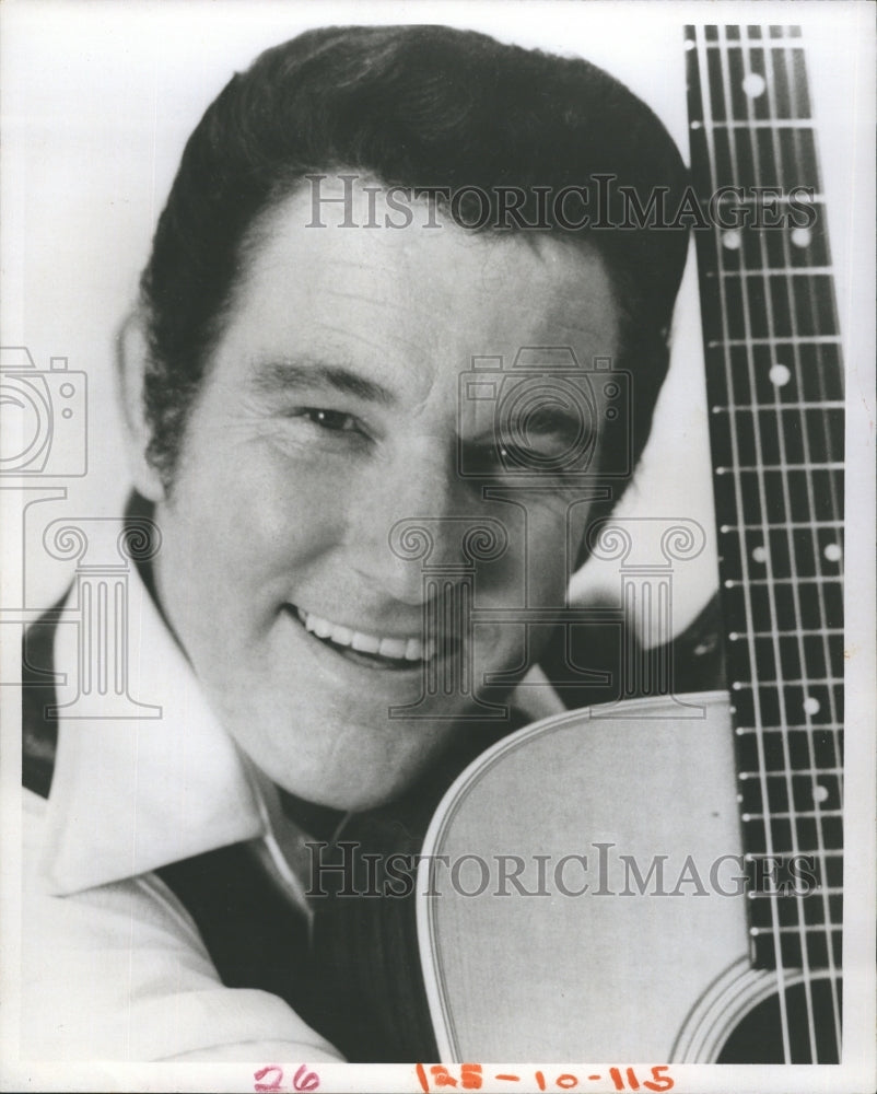 1973 Freddie Hart American Country Musician Songwriter Guitarist - Historic Images