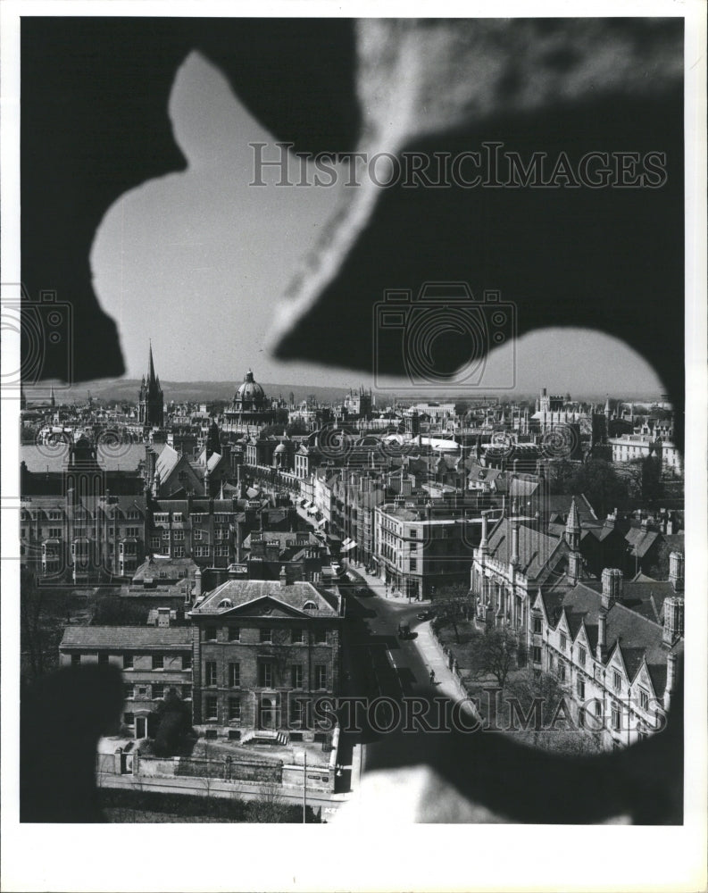 Press Photo Oxford England. - Historic Images