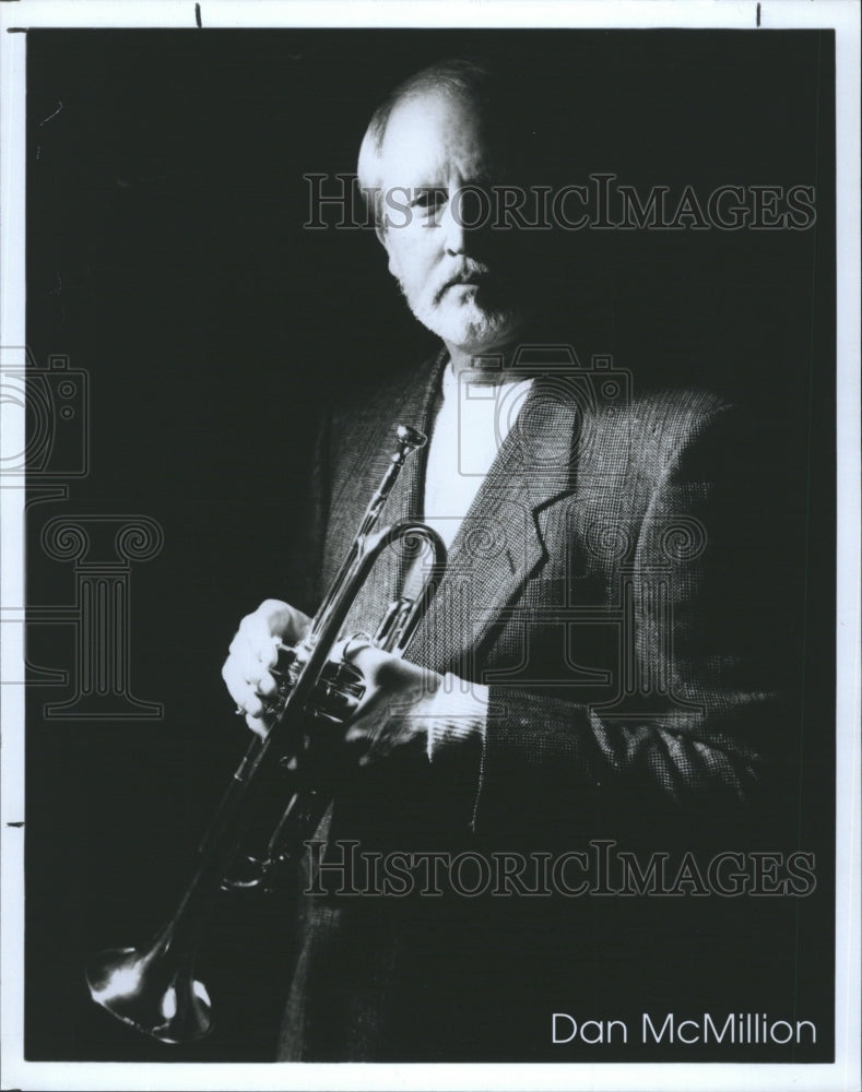 1990 Press Photo Musician Dan McMIllion. - Historic Images