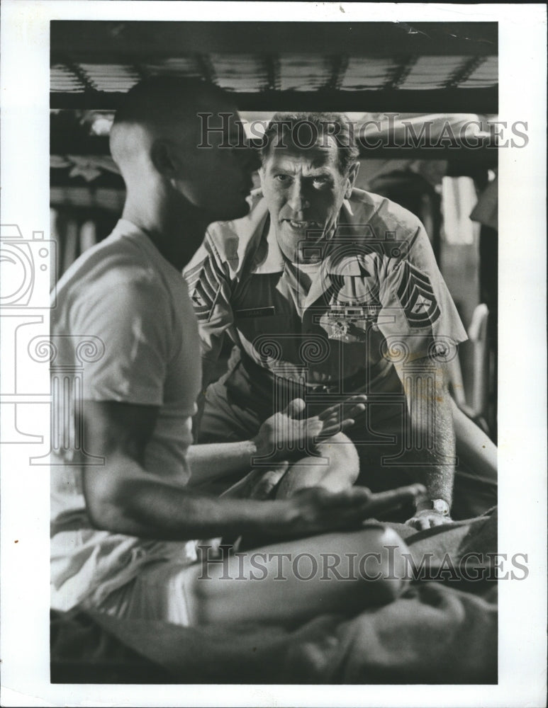 1970 Darren McGavin Actor Jan-Michael Vincent Tribes Movie Film - Historic Images