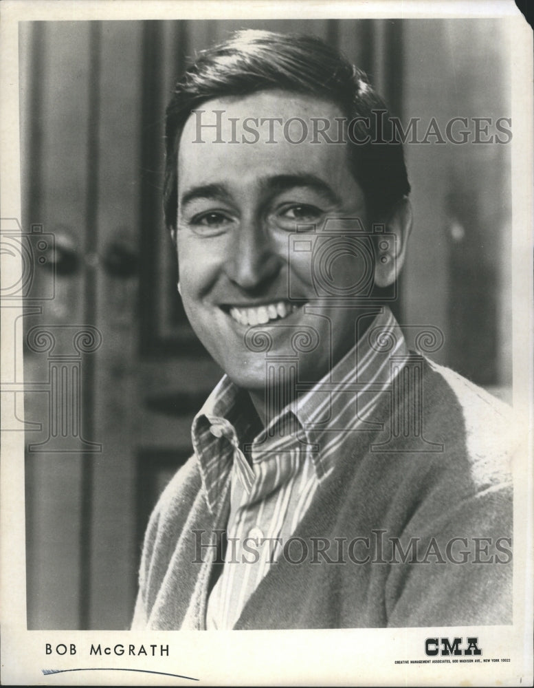 1971 Bob McGrath American Singer Actor Sesame Street Cast Member - Historic Images