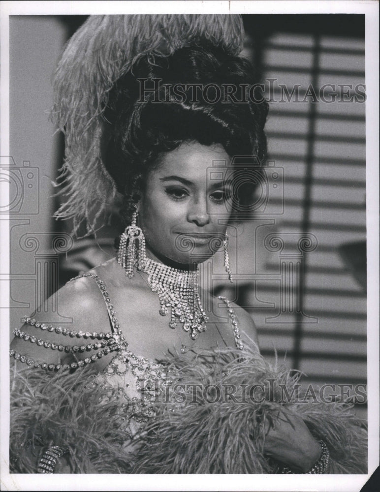 1970 Singer Barbara McNair CBS TV "Jim Nabors Hour" Comedy - Historic Images