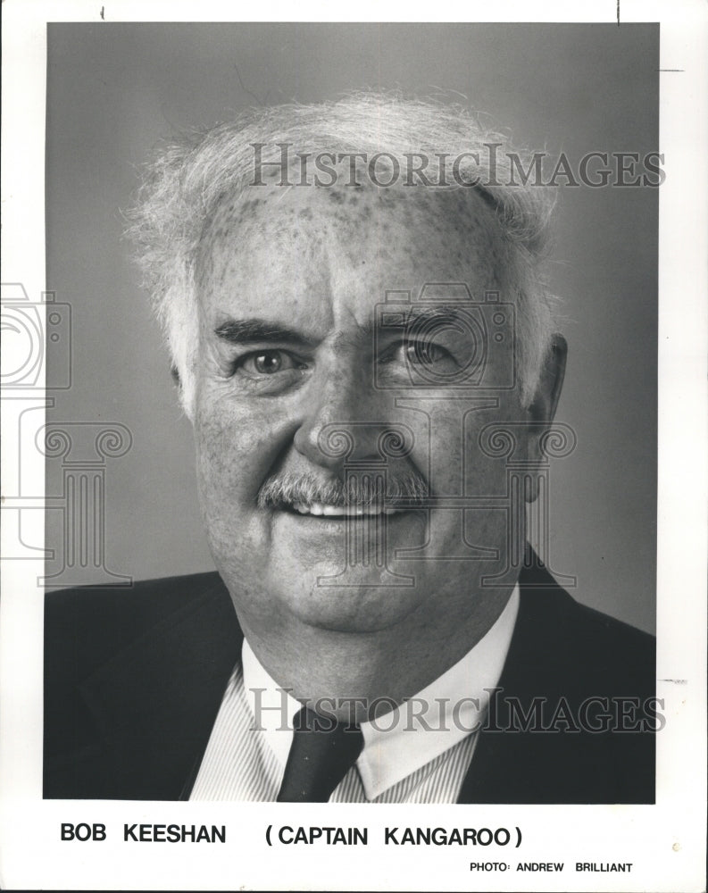 1988 Actor Bob Kesshan as Captain Kangaroo. - Historic Images