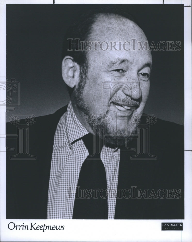 1990 Orrin Keepnews Music Producer - Historic Images