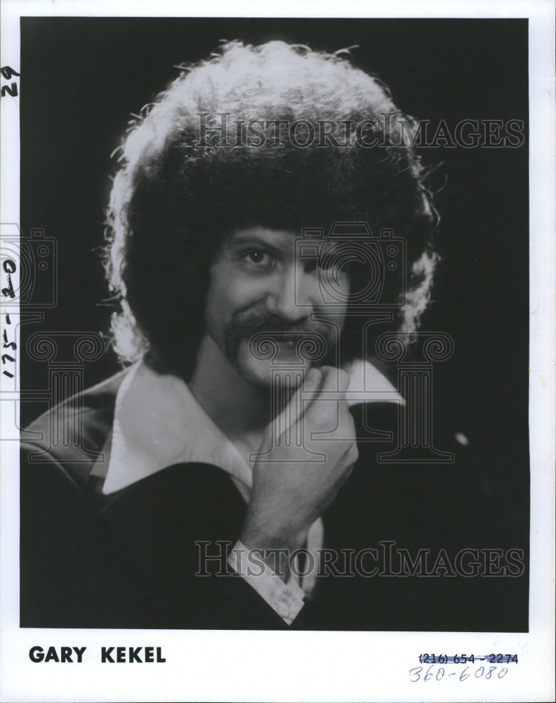 1980 Gary Kekel, Entertainer. - Historic Images