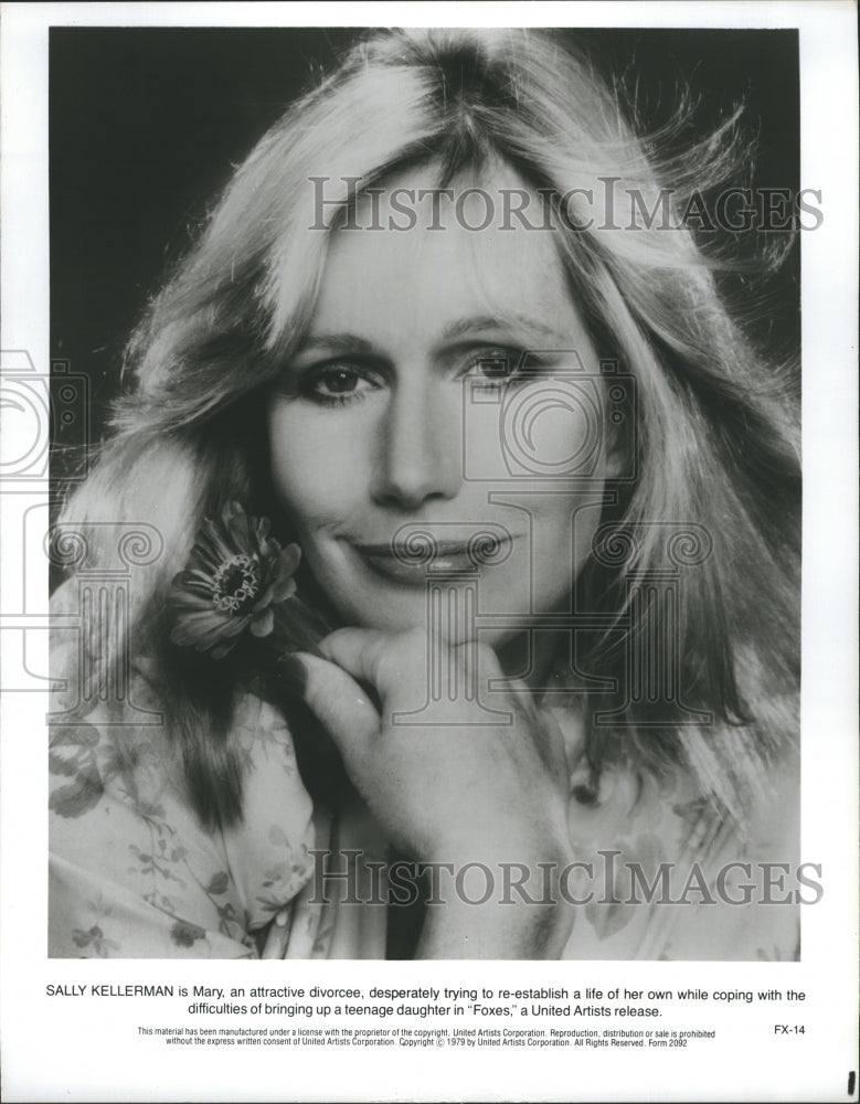 1980 Press Photo Actress Sally Kellerman as Mary, attractive divorcee. - Historic Images