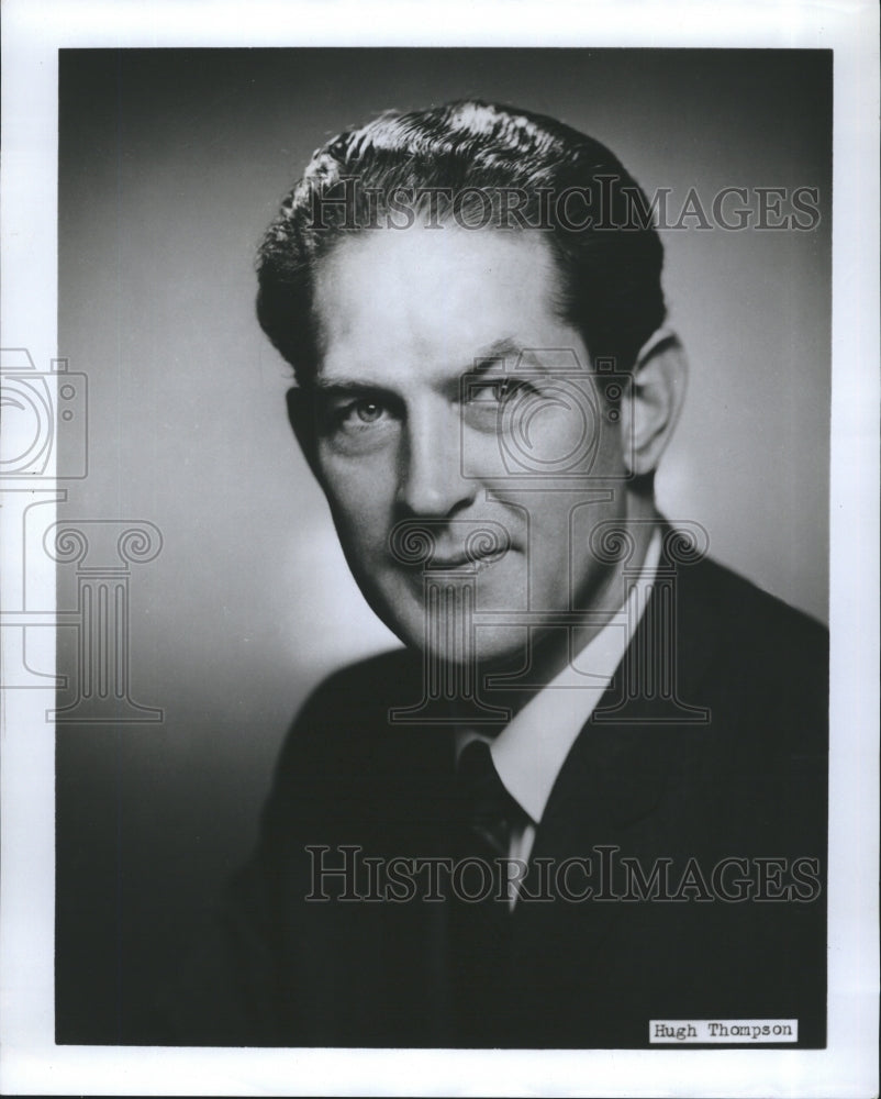 1969 Baritone Hugh Thompson of Miami Opera Guild - Historic Images