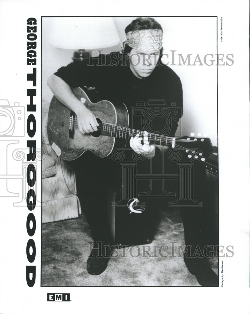 1992 Press Photo George Thorogood - Historic Images