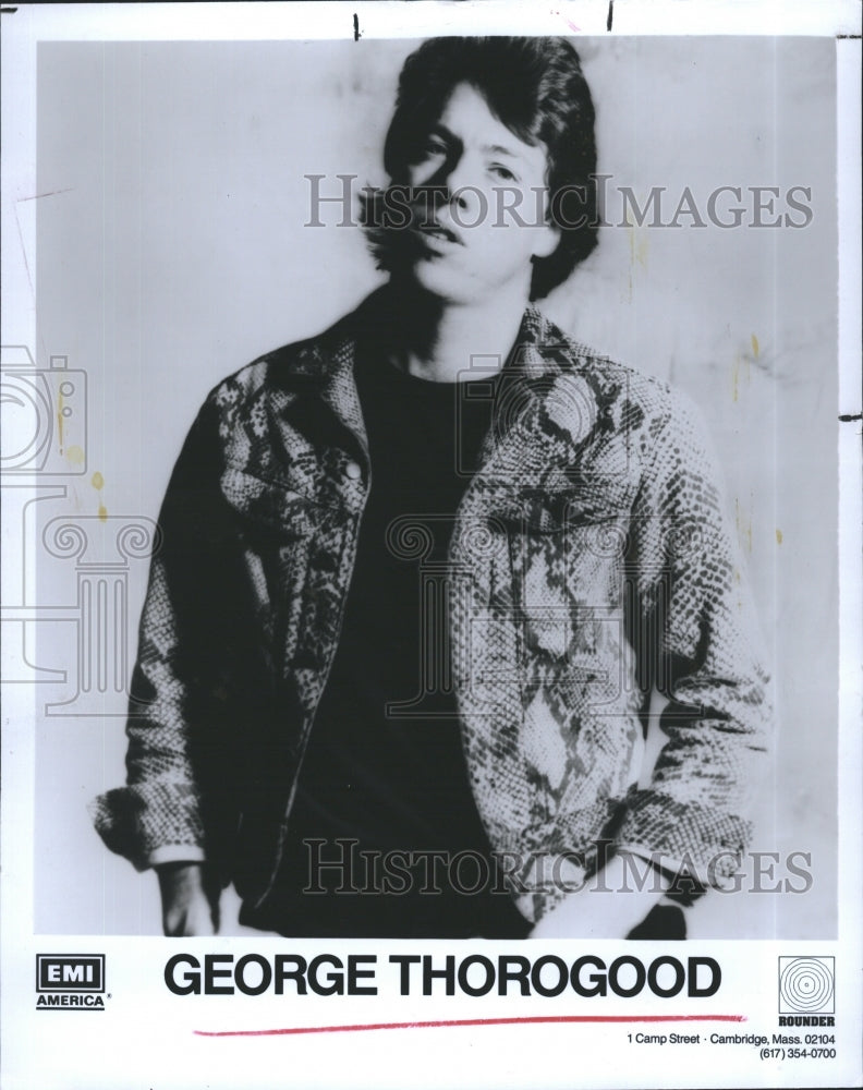 1986  George Thorogood - Historic Images