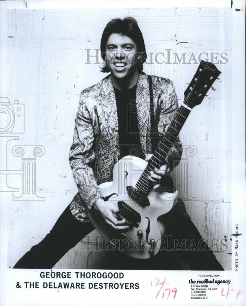 1985  George Thorogood And The Delaware Destroyers - Historic Images