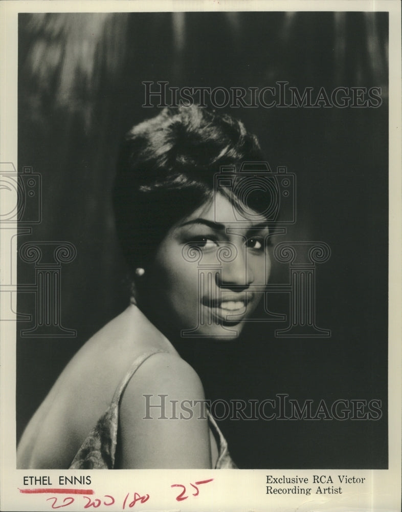 1964 Ethel Ennis Singer recording artists - Historic Images