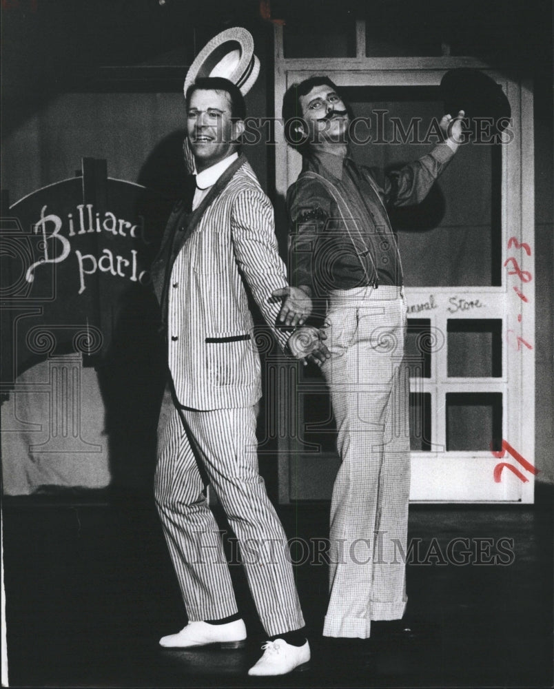 1980 B.G. Barney Fitzgerald who plays "The Music Man" - Historic Images