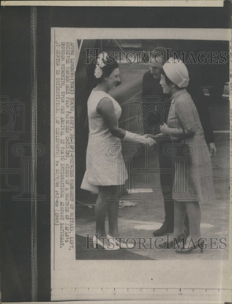 1969 Princess Margaret &amp; Japan&#39;s Princess Chichibu - Historic Images