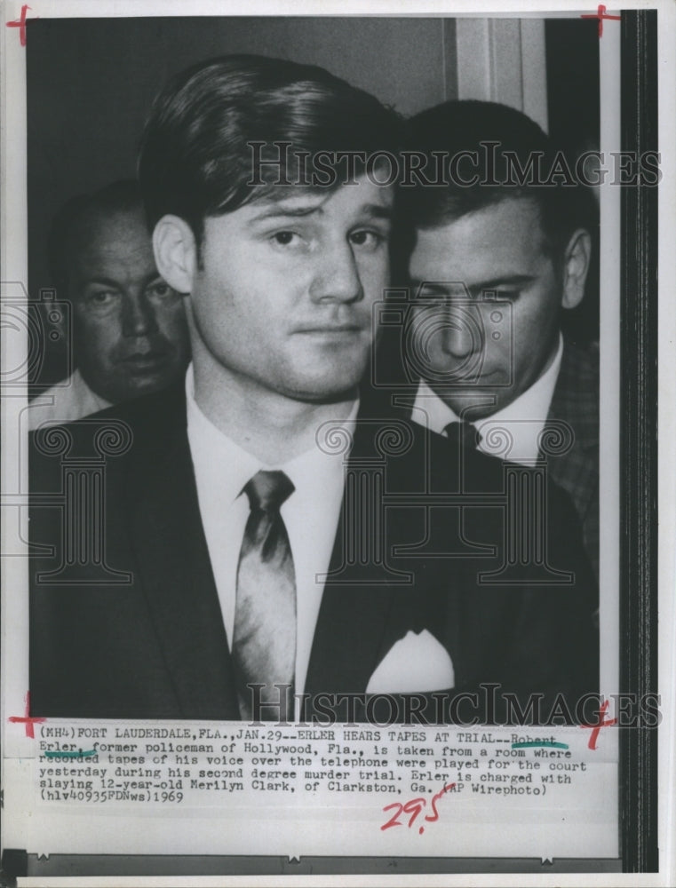 1969 Killer Robert Erler on trial - Historic Images