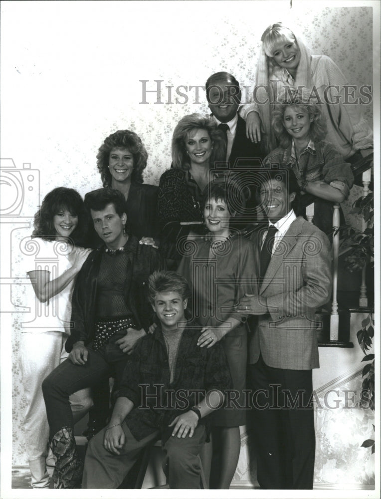 1987 Cast Members of Enough Is Enough: Reunion - Historic Images