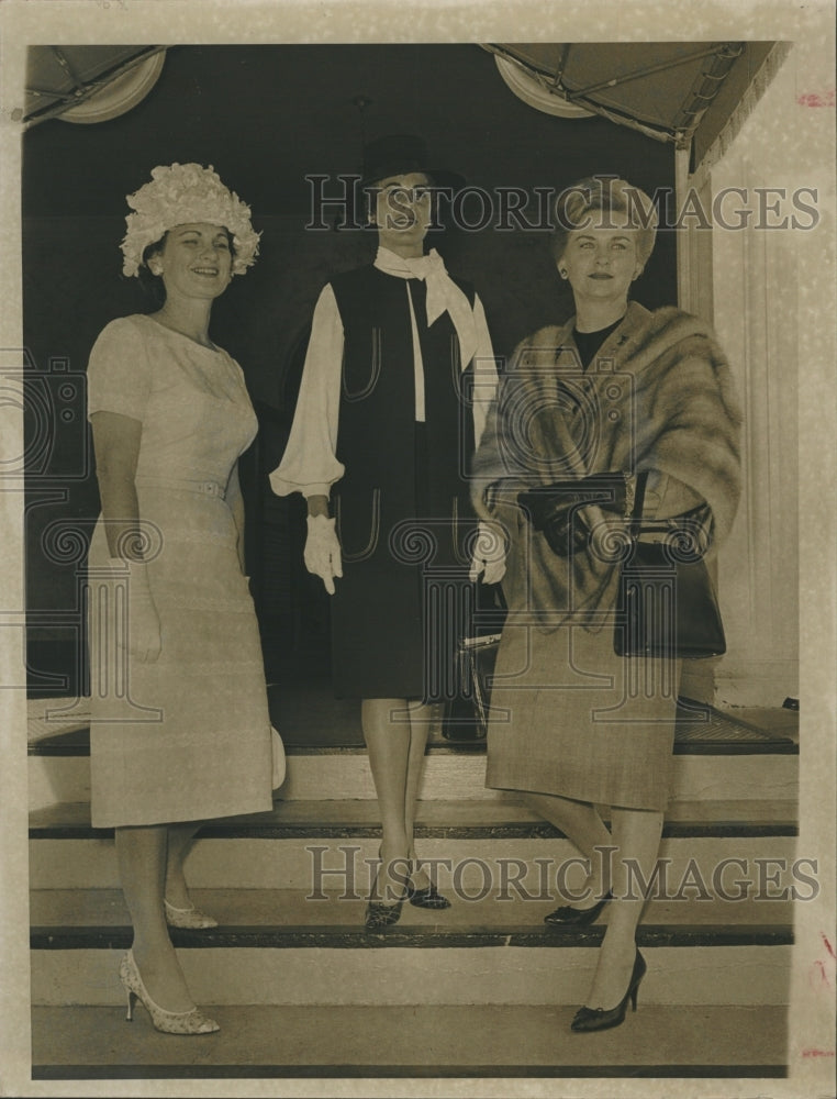 1963 Mrs. Don Rece, Mrs. Paul Thompson & Mrs. William Tucker - Historic Images