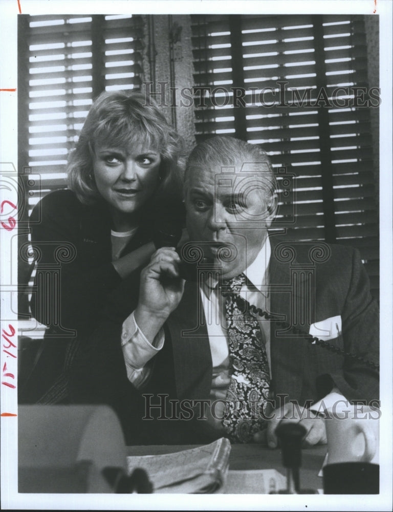 1985 Charles Durning Stephanie Faracy Eye to Eye - Historic Images