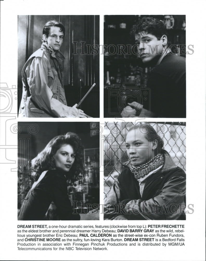1989 Peter Frechette,David Barry Gray,Paul Calderon, Christine - Historic Images