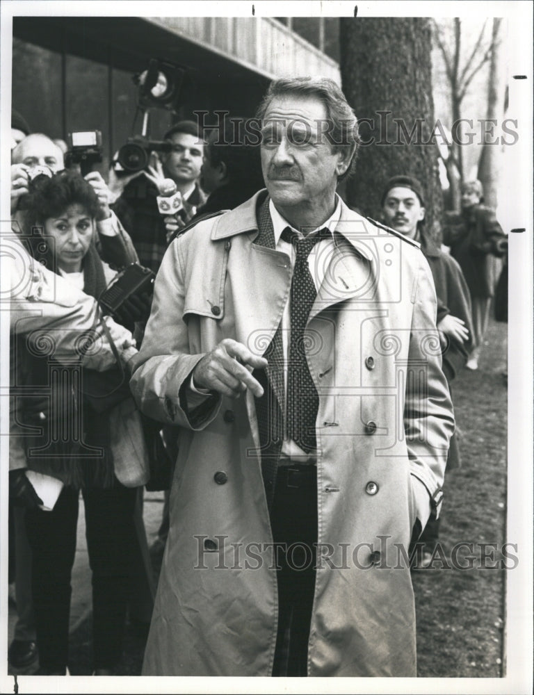 1989 Press Photo Richard Crenna Bob Grogan Actor - Historic Images