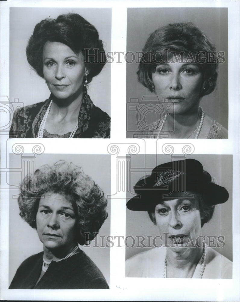  Claire Bloom Lee Grant Eileen Heckart Estelle Parsons Actresses - Historic Images