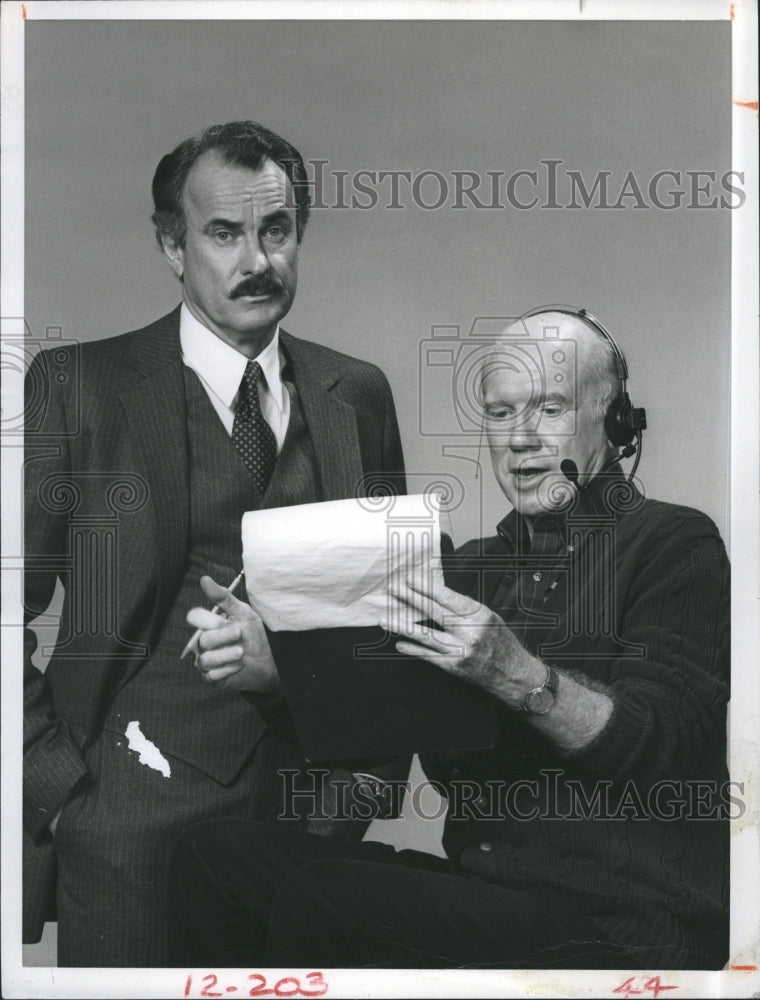 1984 Dabney Coleman &amp; John Fielder &quot;Buffalo Bill&quot; - Historic Images