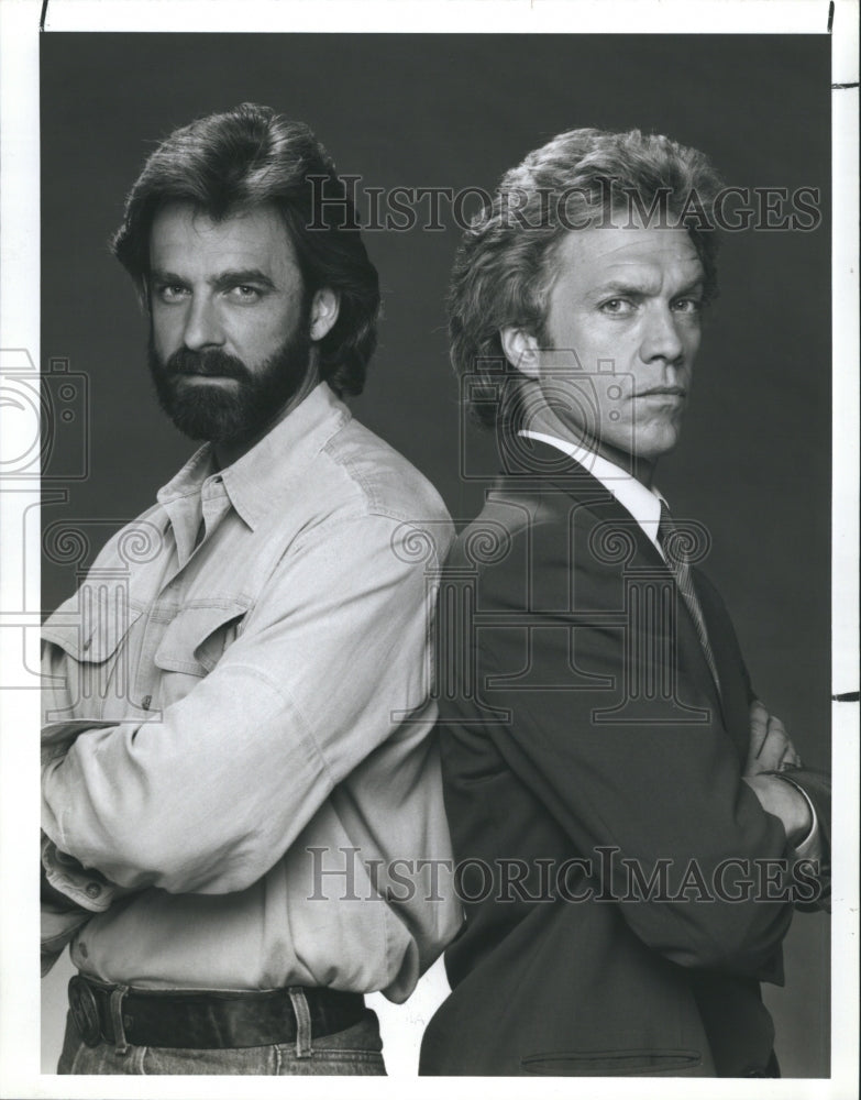 1987 Press Photo David Forsyth & Kale Browne in "Another World" - Historic Images