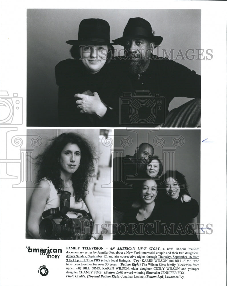 1999 Press Photo Karen Wilson, Bill Sims, Cicily Wilson, Chaney Sims &amp; Fox - Historic Images