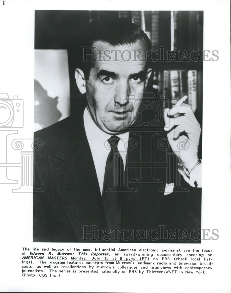 1991 &quot;Edward R Murrow: This Reporter&quot; Documentary On CBS-COPY - Historic Images