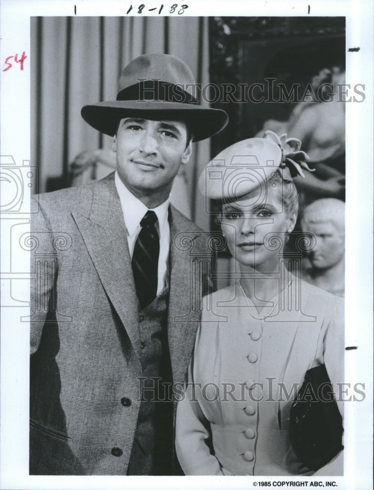 1986 Lee Horsley Cheryl Ladd Actors Crossings - Historic Images