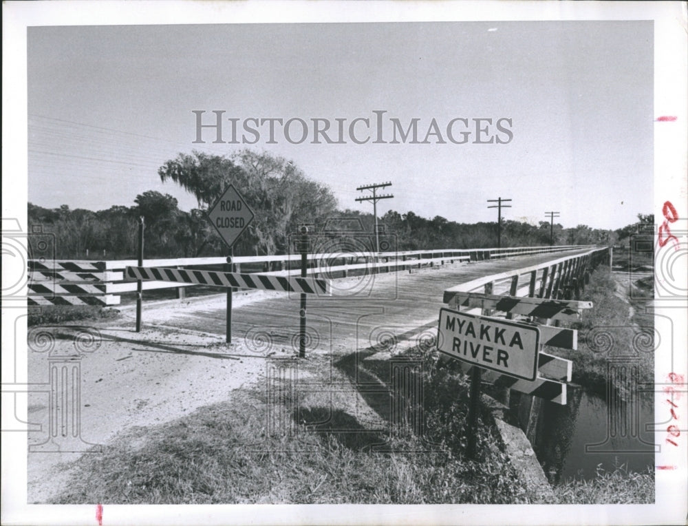 1966 Myakka River Overpass Florida - Historic Images