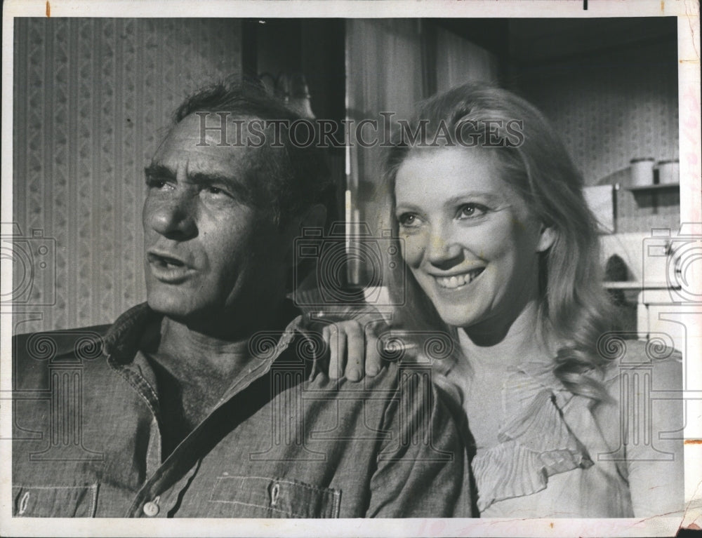 1972 Darren McGavin &amp; Kathie Browne in &quot; Invasion of Kevin Ireland&quot; - Historic Images