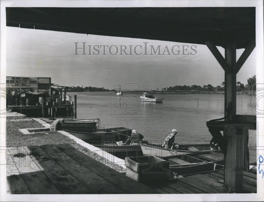 Press Photo Pithlachascotee River in New Port Richey - Historic Images