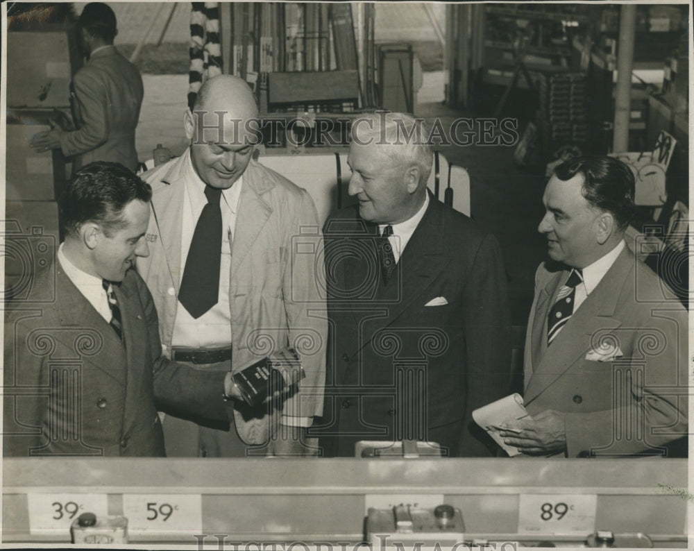 1946 Raymond Firestone, Pres of Firestone Tire & Rubber Company - Historic Images