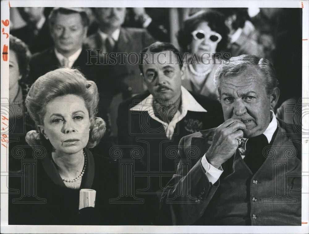 1976 Actors Joyce Brothers Forrest Tucker John Hillerman NBC TV - Historic Images